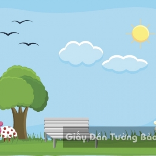 Tranh Giấy Dán Tường 3D Trẻ Em CA 1501-18