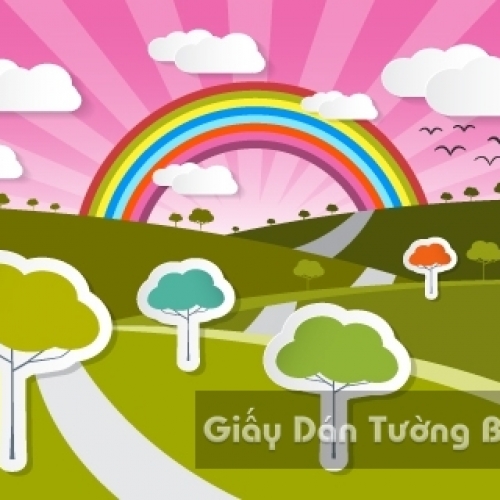 Tranh Giấy Dán Tường 3D Trẻ Em CA 1503-1