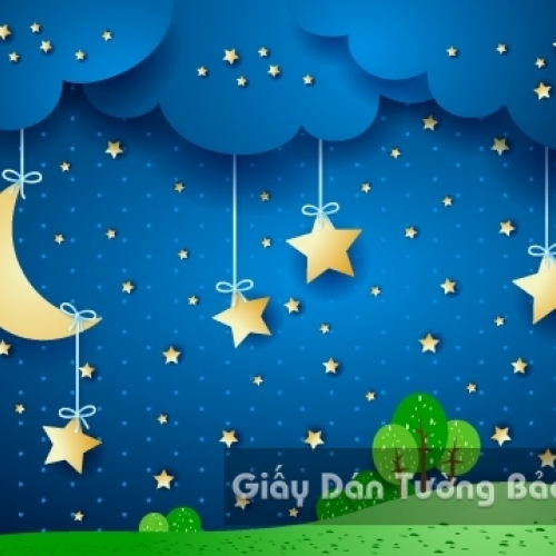 Tranh Giấy Dán Tường 3D Trẻ Em CA 1503-15