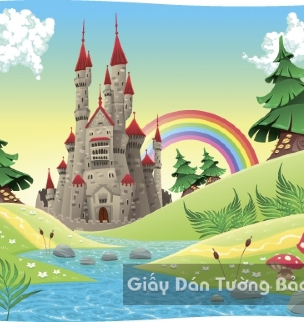 Tranh Giấy Dán Tường 3D Trẻ Em CA 1503-23