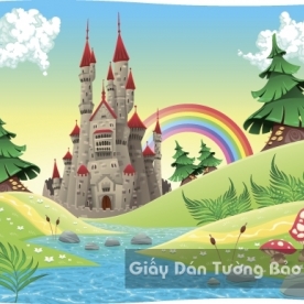 Tranh Giấy Dán Tường 3D Trẻ Em CA 1503-23