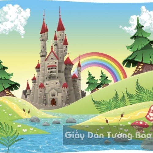 Tranh Giấy Dán Tường 3D Trẻ Em CA 1503-23