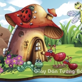 Tranh Giấy Dán Tường 3D Trẻ Em CA 1503-27