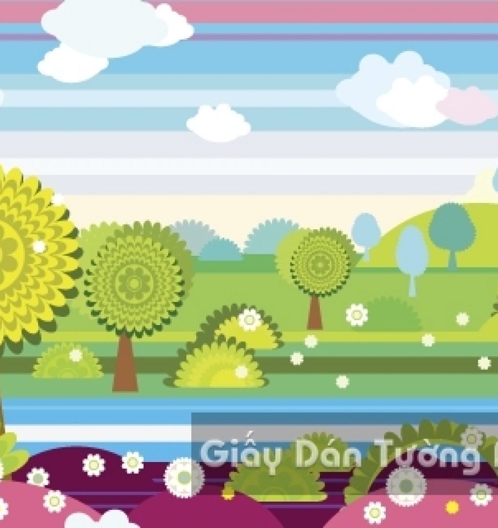 Tranh Giấy Dán Tường 3D Trẻ Em CA 1503-3