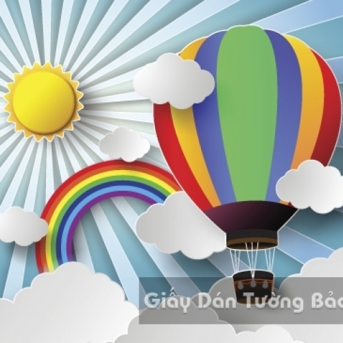 Tranh Giấy Dán Tường 3D Trẻ Em CA 1503-30