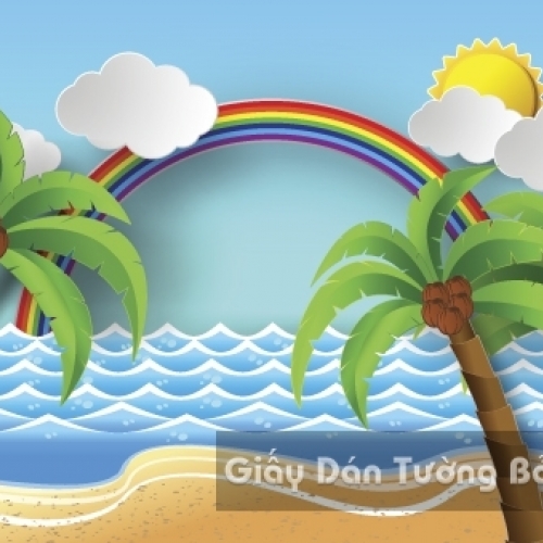 Tranh Giấy Dán Tường 3D Trẻ Em CA 1503-35