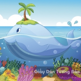 Tranh Giấy Dán Tường 3D Trẻ Em CA 1504-2