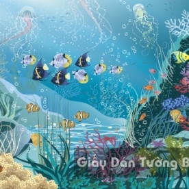 Tranh Giấy Dán Tường 3D Trẻ Em CA 1504-4