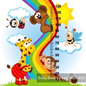 Tranh Giấy Dán Tường 3D Trẻ Em CA 1506-10