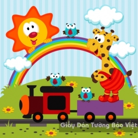 Tranh Giấy Dán Tường 3D Trẻ Em CA 1506-9