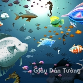 Tranh Giấy Dán Tường 3D Trẻ Em CA006-2