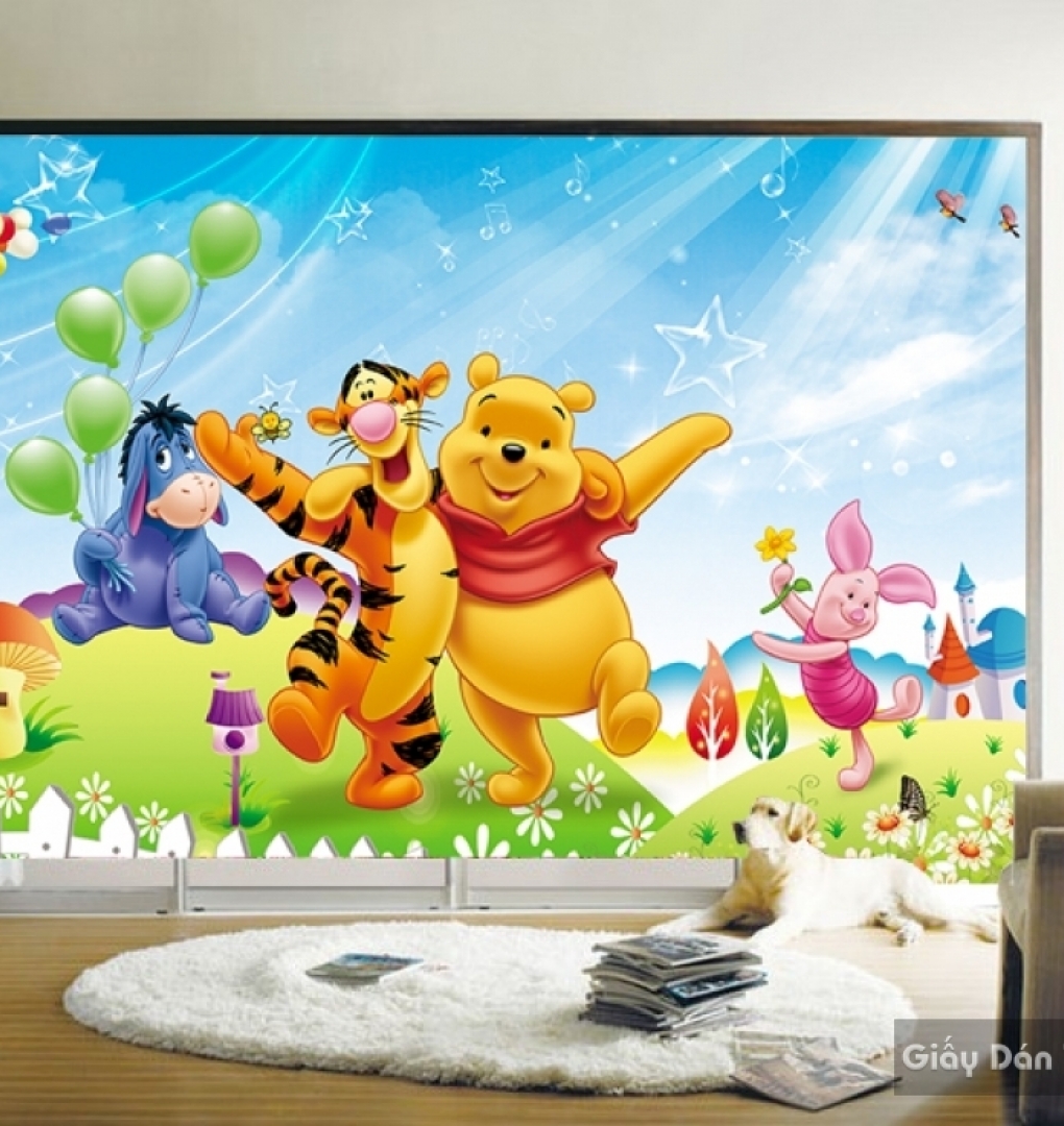 Tranh dán tường trẻ em Kid009