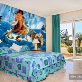 Tranh dán tường trẻ em Kid011