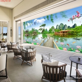 Tranh dán tường phong thủy ft088