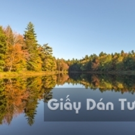 Tranh Giấy Dán Tường 3D Phong Cảnh Thiên Nhiên Sông Núi LK 1501-32