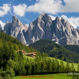 Tranh dán tường phong cảnh núi M054