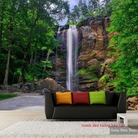 Tranh dán tường thác nước W140
