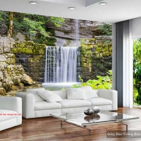 Tranh dán tường thác nước W151