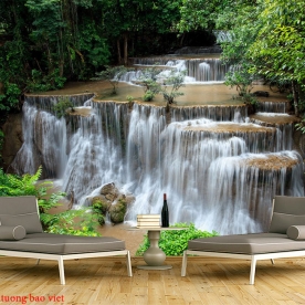 Tranh dán tường thác nước me014