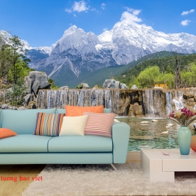 Tranh dán tường thác nước w187