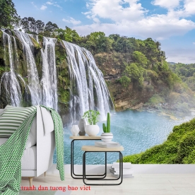 Tranh dán tường thác nước w188