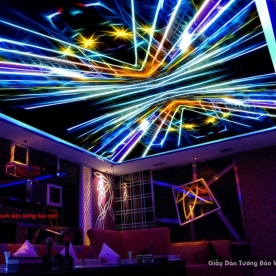 Tranh dán trần nhà cho karaoke c116