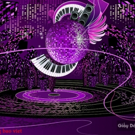 Tranh dán tường cho phòng karaoke Fm361