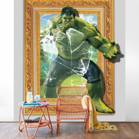 Tranh dán tường cho quán cafe 3d-125