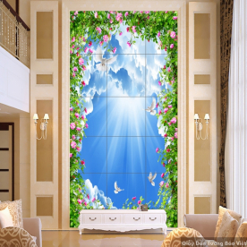 Tranh gạch 3d tường & sàn C021